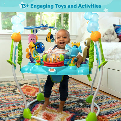 Disney Baby Finding Nemo Sea of Activities Jumper – Interactive Baby Activity Jumper with Lights & Sounds