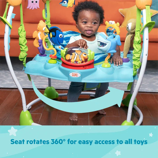 Disney Baby Finding Nemo Sea of Activities Jumper – Interactive Baby Activity Jumper with Lights & Sounds