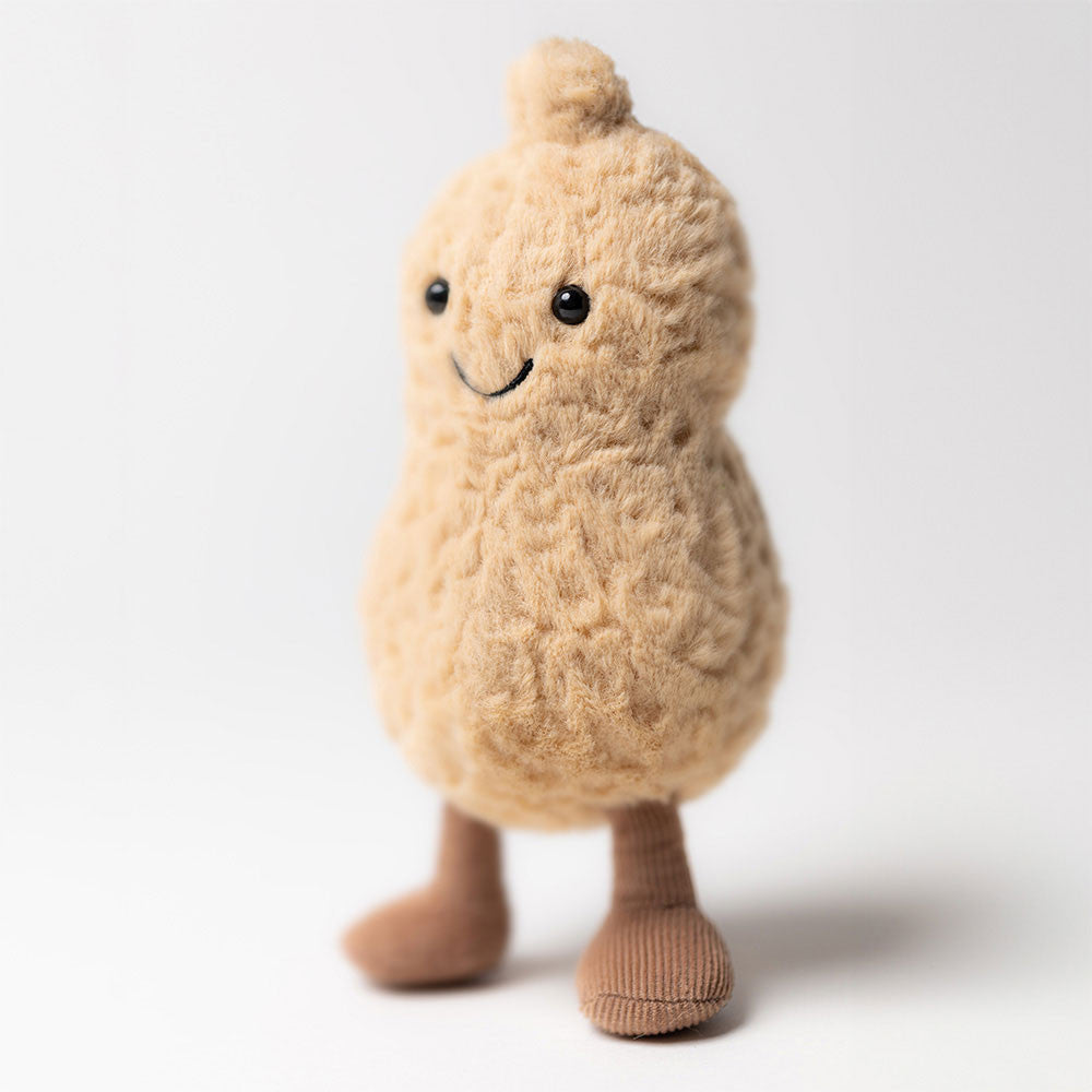 Peanut Buddy Plush Toy – Soft, Smiley Nut Character for Kids & Collectors