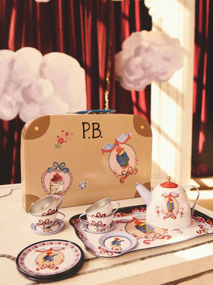 Cath Kidston Paddington Kids Play Tea Set – Blue and Brown