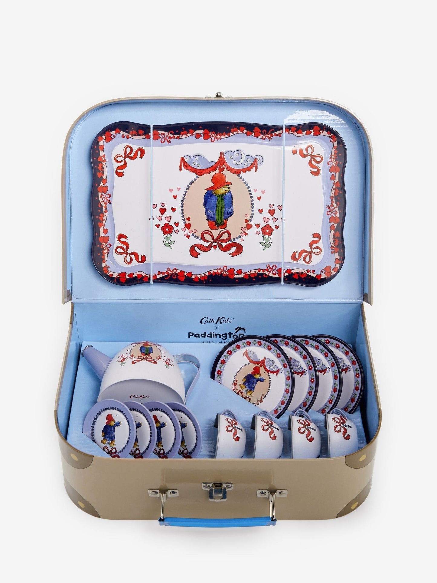 Cath Kidston Paddington Kids Play Tea Set – Blue and Brown