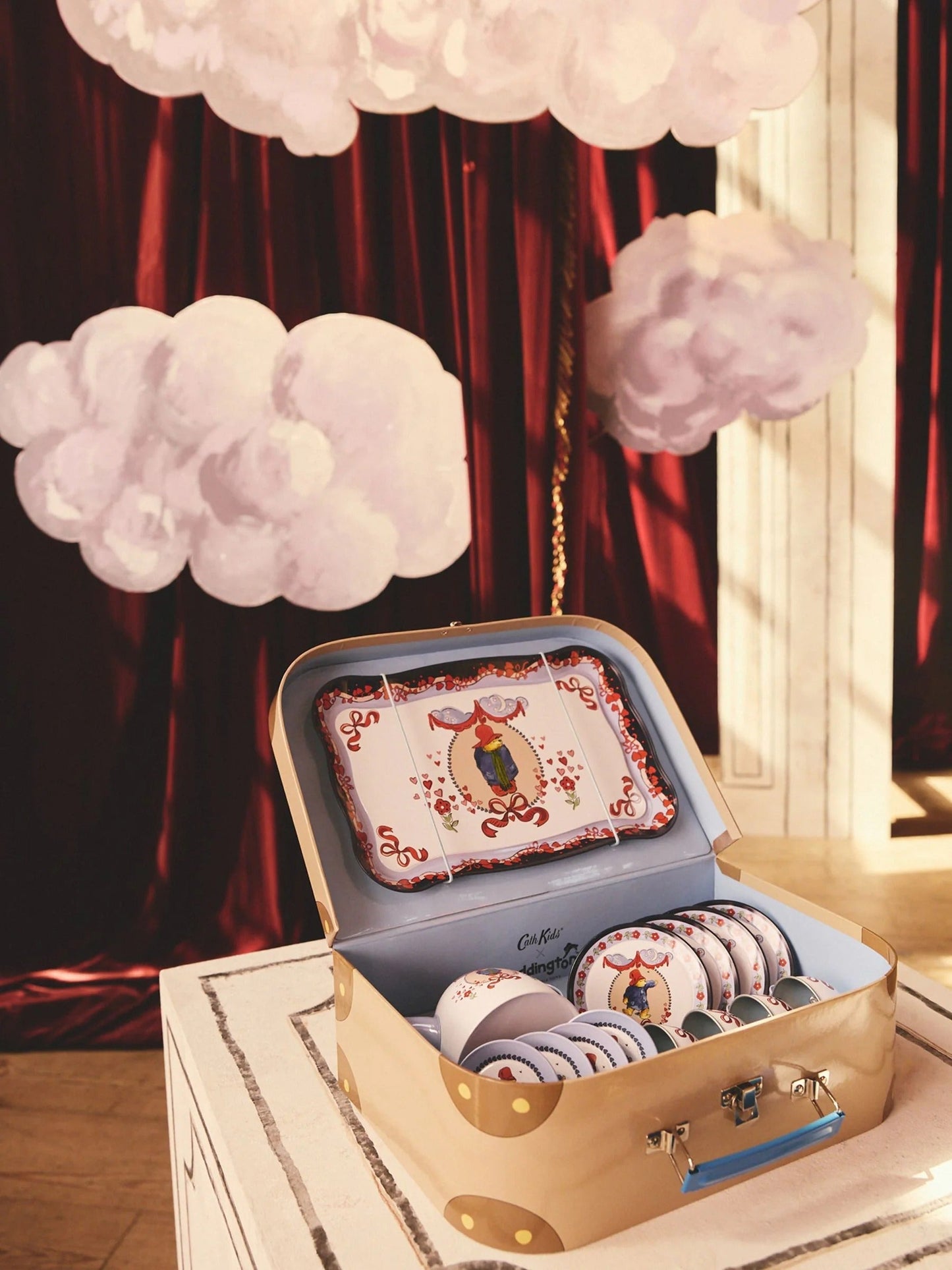 Cath Kidston Paddington Kids Play Tea Set – Blue and Brown